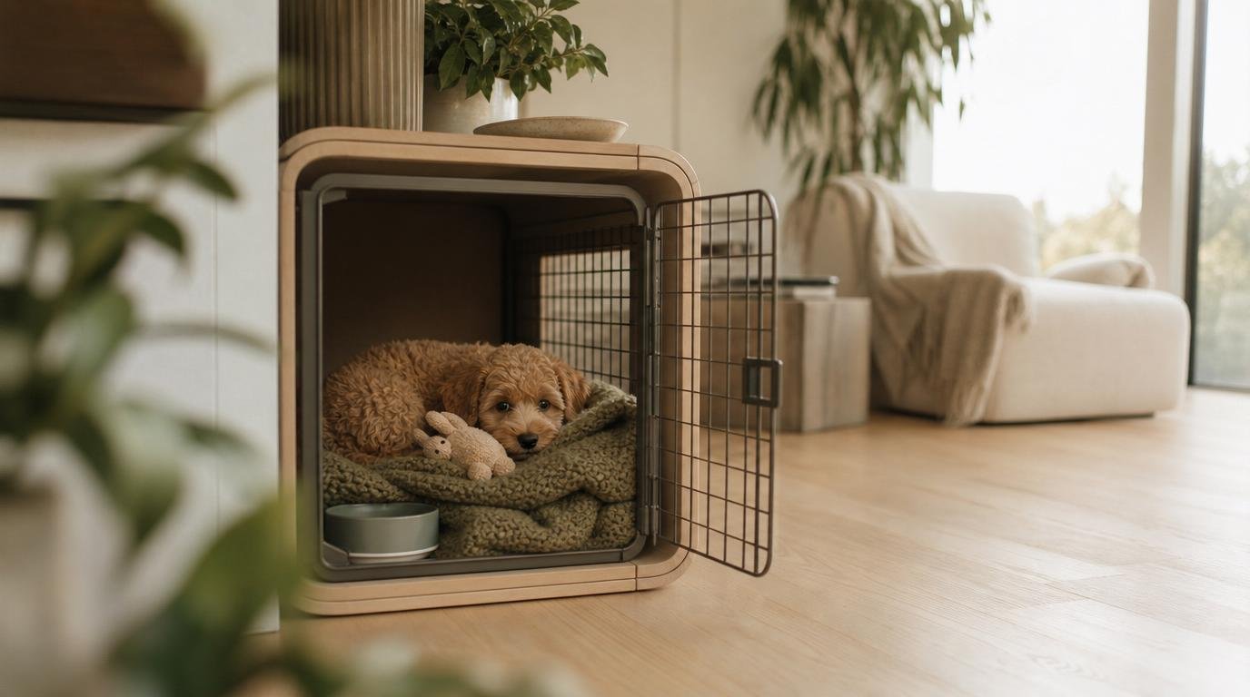 How to Manage a Puppy Crying in the Crate
