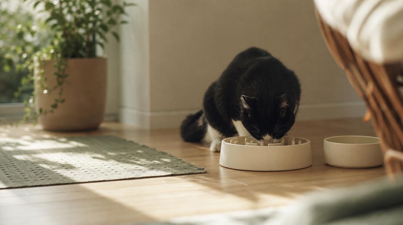 My Cat Eats Too Fast Then Vomits: Ultimate Fixes That Don’t Involve Changing Food