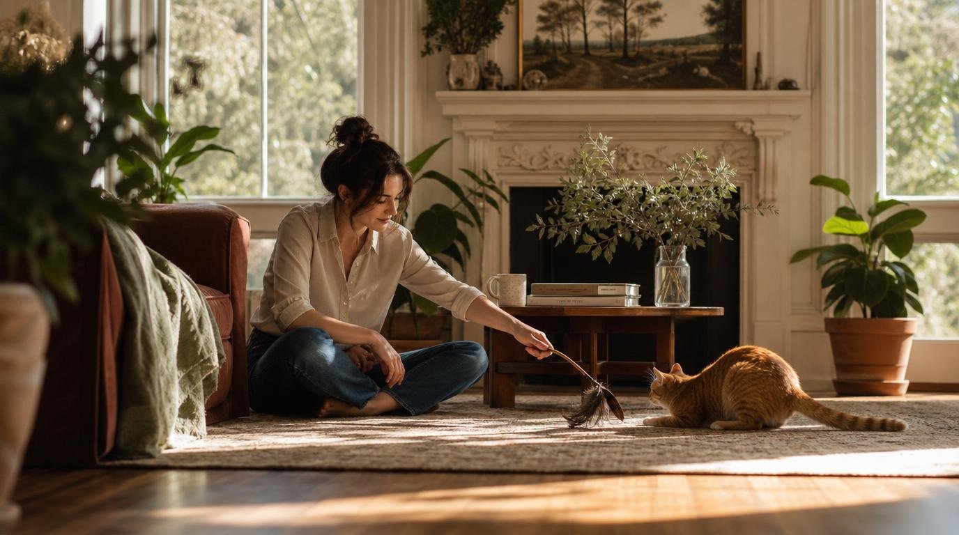 From Bored to Bouncing: How to Get Your Cat Playing Again