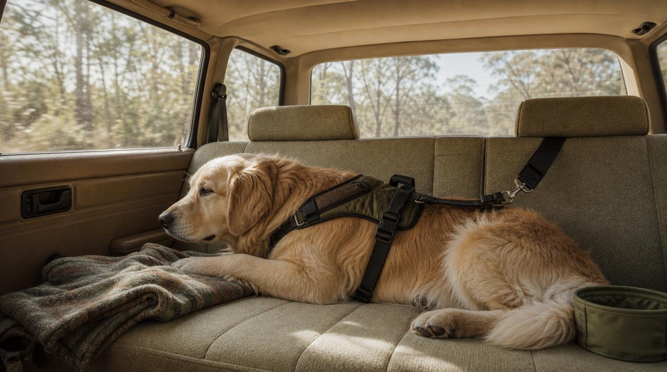 Travelling with your dog by car in Australia: the safety guide
